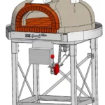 Four romain 950 mixte bois et gaz