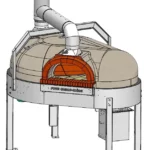 Four à bois à sole rotative 1200 RSP pour pizzaiolos