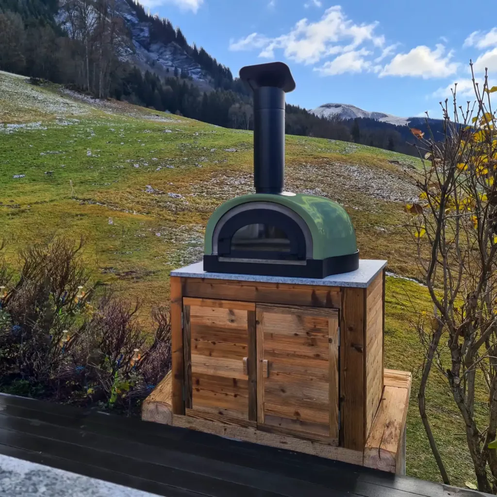 alf four à bois design en montagne