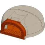 Four à bois compacte pro 800 pour les professionnels