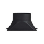 Flue connector Ø 155 without any damper