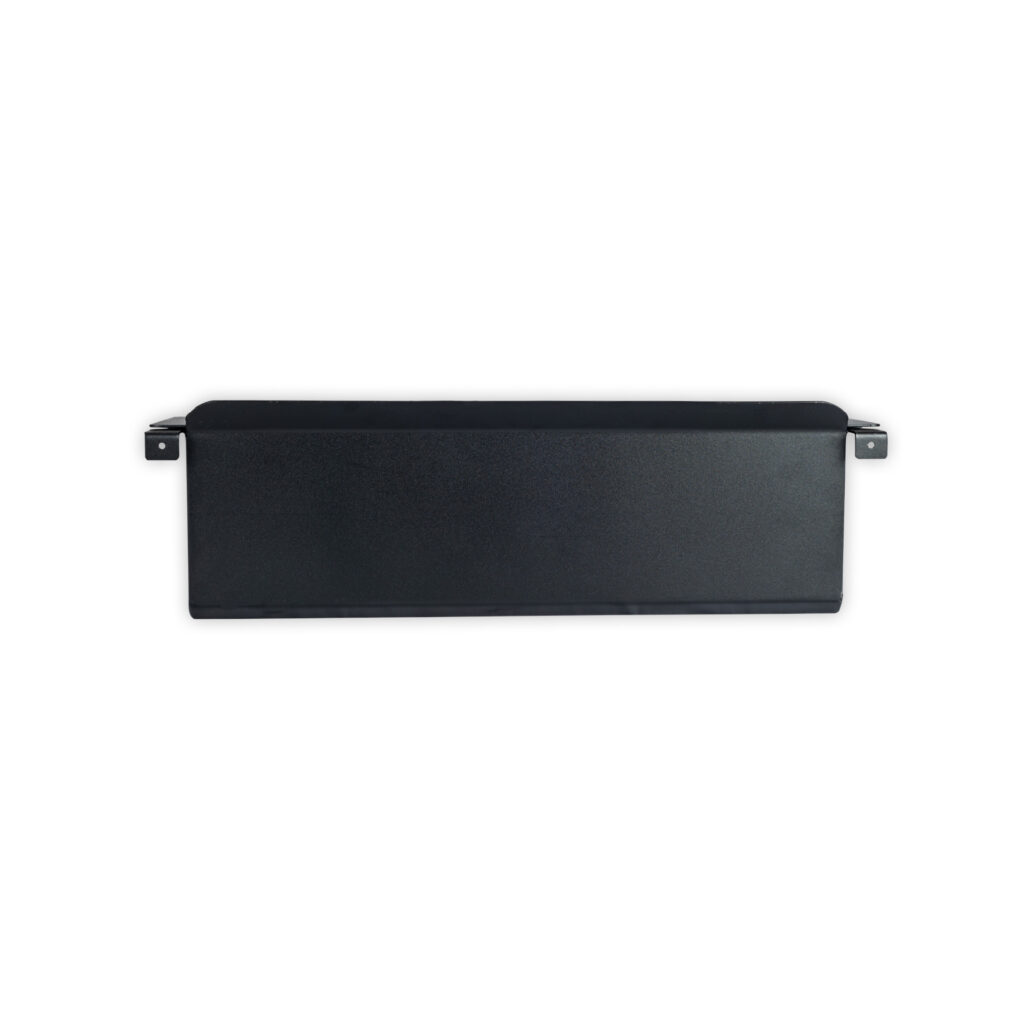 Cendrier en façade pour four à bois de la gamme design