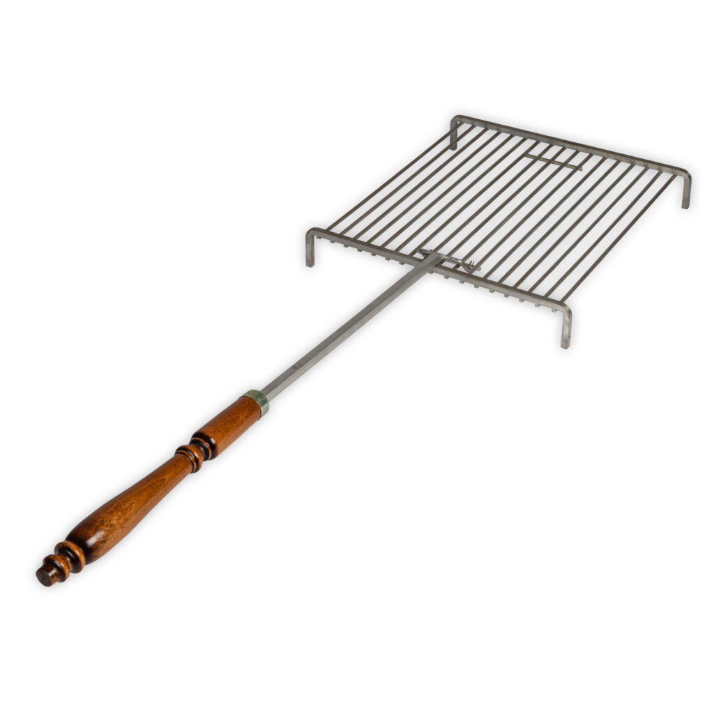 Grille inox four à bois