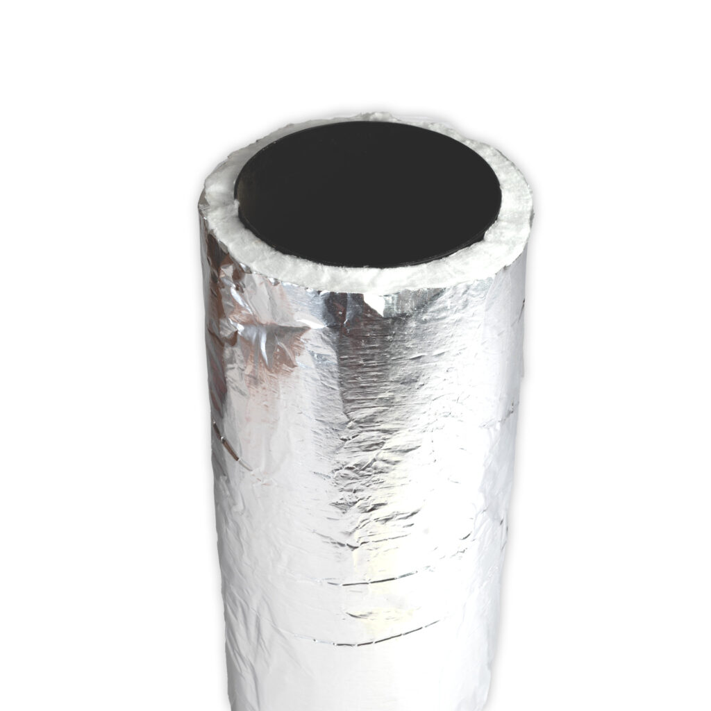 Fibre isolante four à bois