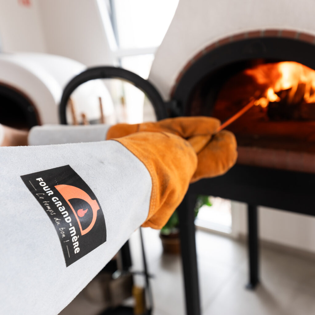 Photo gants thermiques haute température