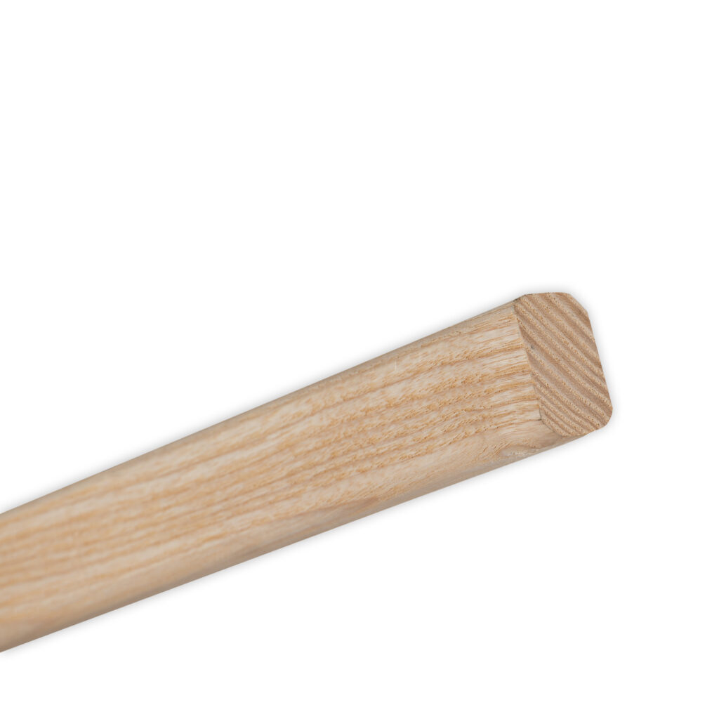 Detail manche en bois pelle de boulanger