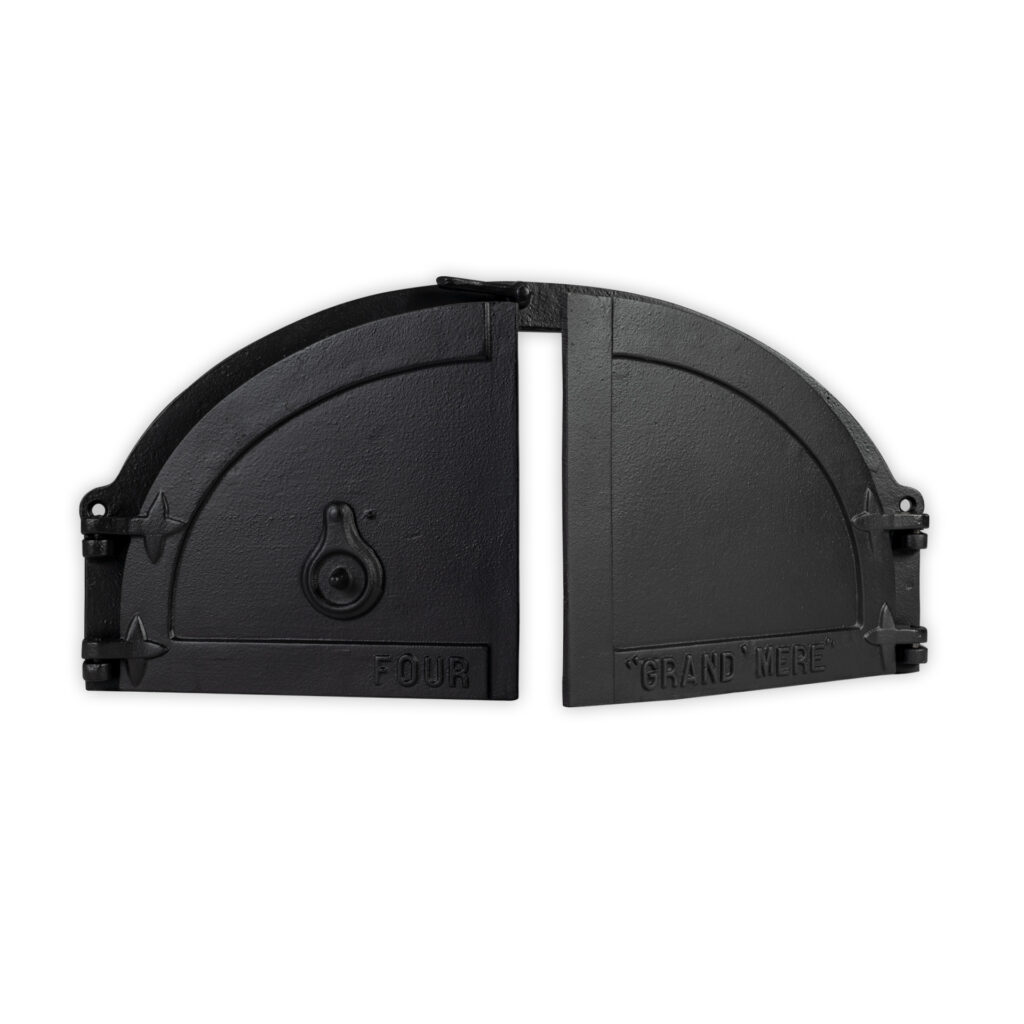 Porte fonte four à bois ouverture 50 cm