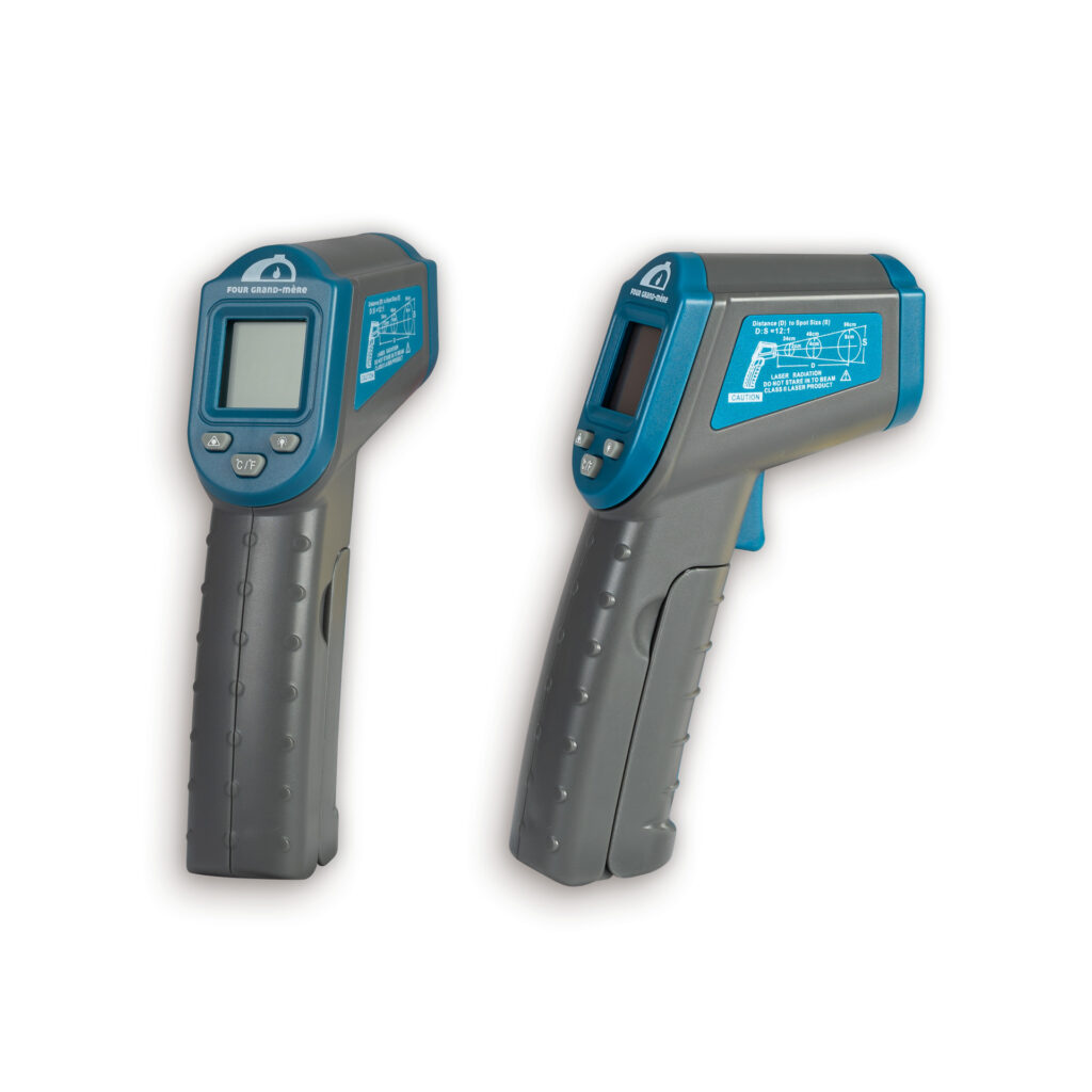 infrared thermometer wood-fired oven