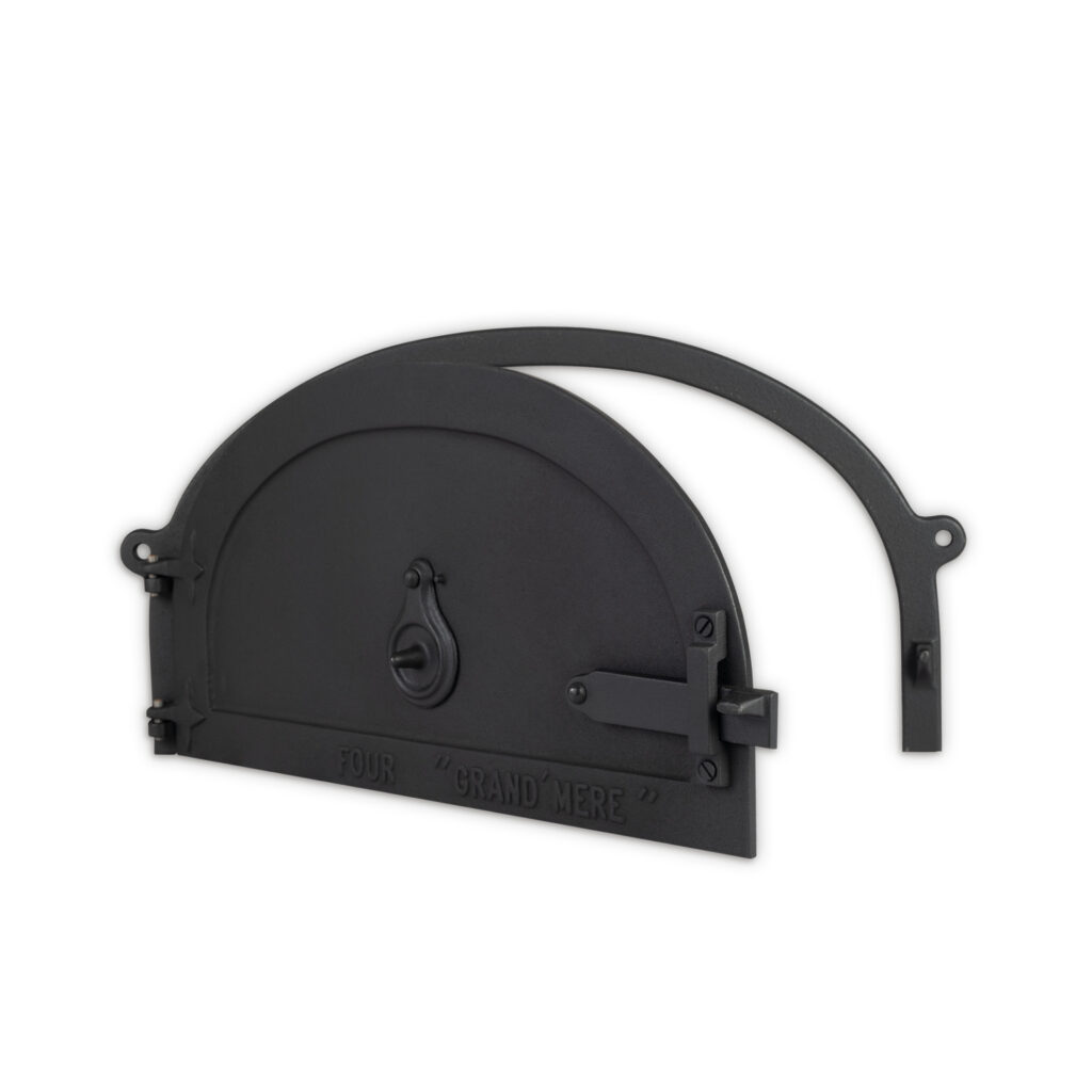 Porte de four en fonte ouverture 43 cm