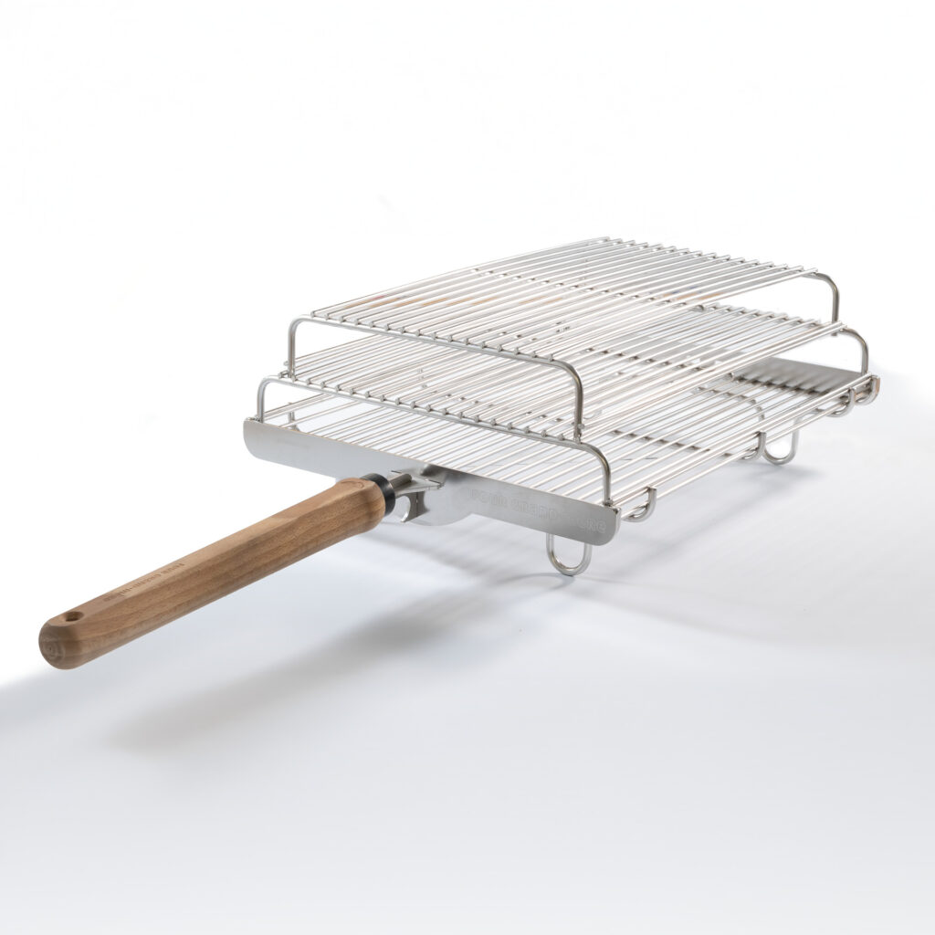 Grille de cuisson four à bois