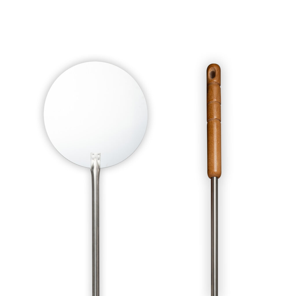 Pizzaschieber Edelstahl rund 18 cm Ø