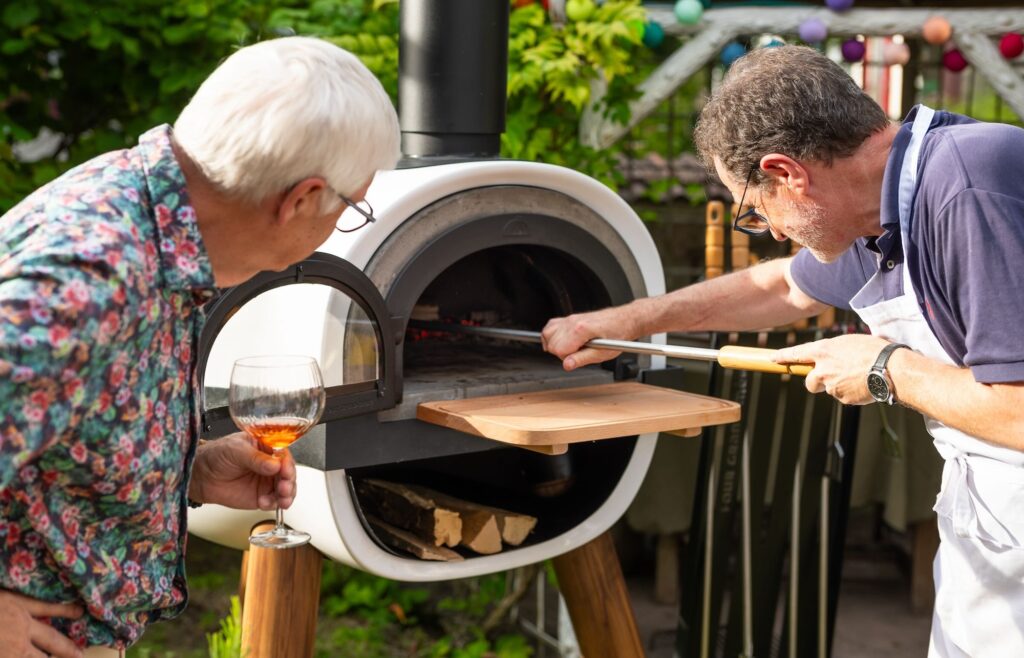 four à bois pour particulier Alfred en fonctionnement