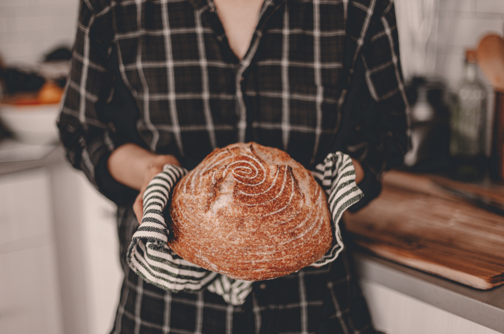 Photo d'une miche de pain