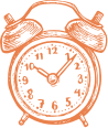 Horloge icone four grand mere