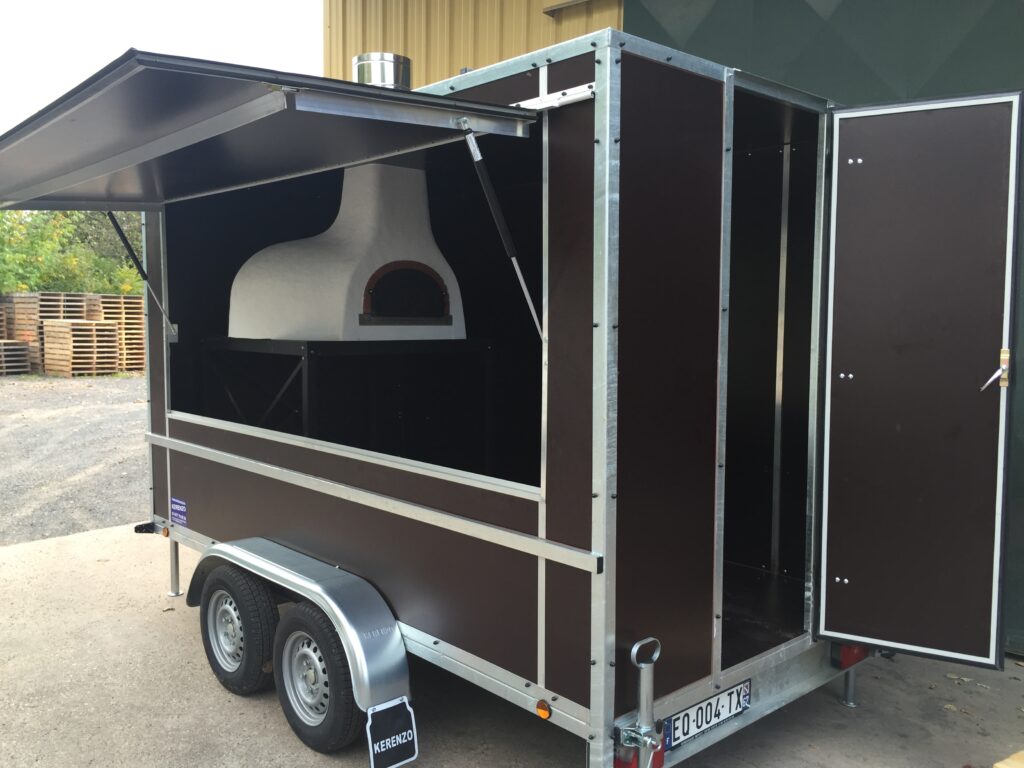 four à bois grand mere professionnel foodtruck