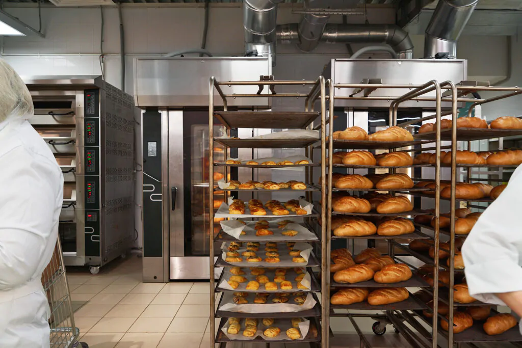 Production de viennoiseries