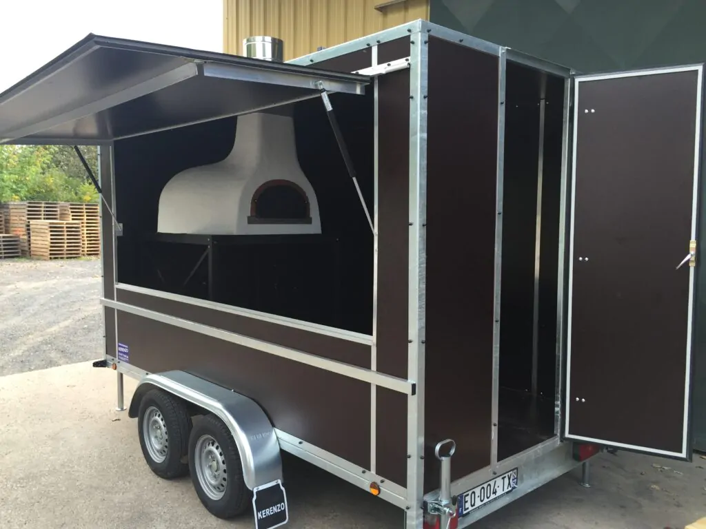 four à bois grand mere professionnel foodtruck
